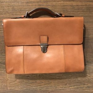Cole Haan Leather Briefcase
